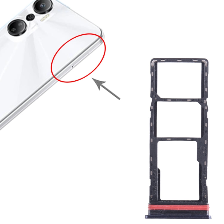 For Infinix Hot 20 X6826 SIM Card Tray + SIM Card Tray + Micro SD Card Tray My Store