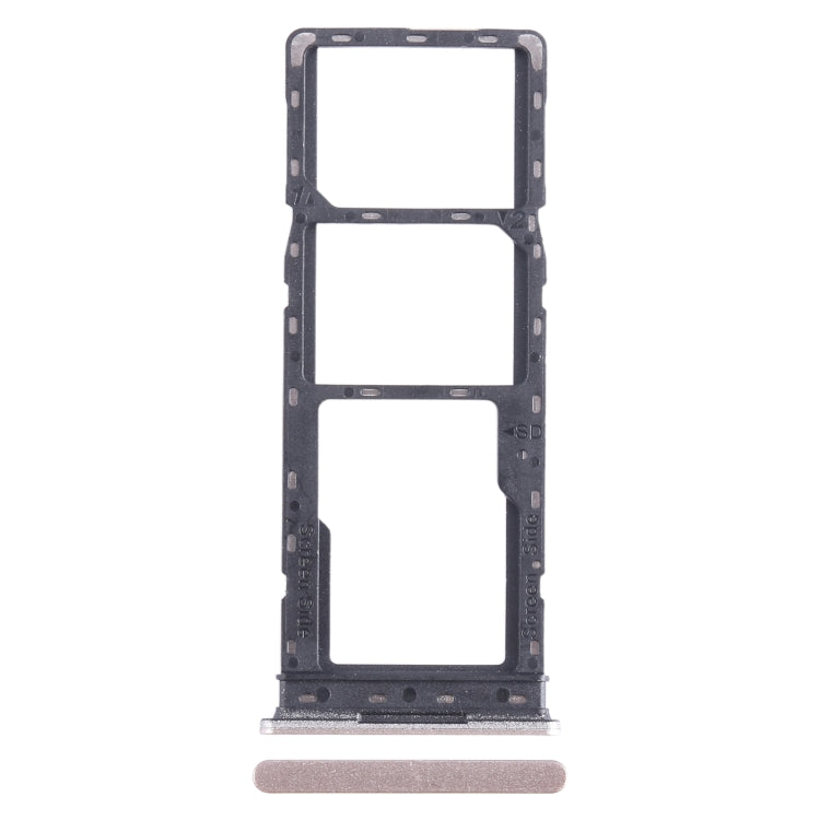 For Infinix Hot 30i X669 SIM Card Tray + SIM Card Tray + Micro SD Card Tray