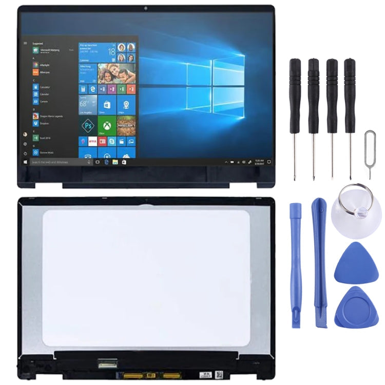 For HP Pavilion X360 14 DH LCD Screen Digitizer Full Assembly with Frame