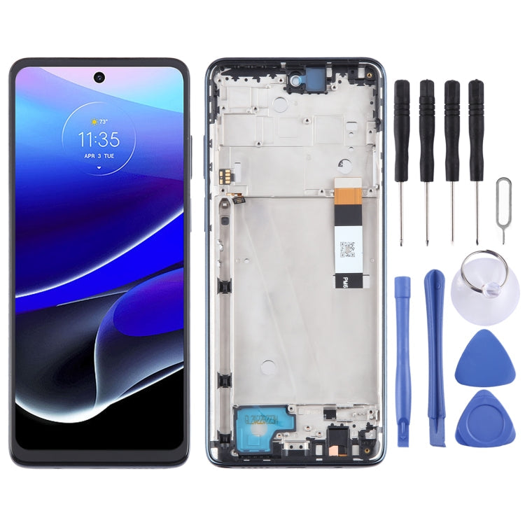 For Motorola Moto G Stylus 5G 2022 OEM LCD Screen Digitizer Full Assembly with Frame