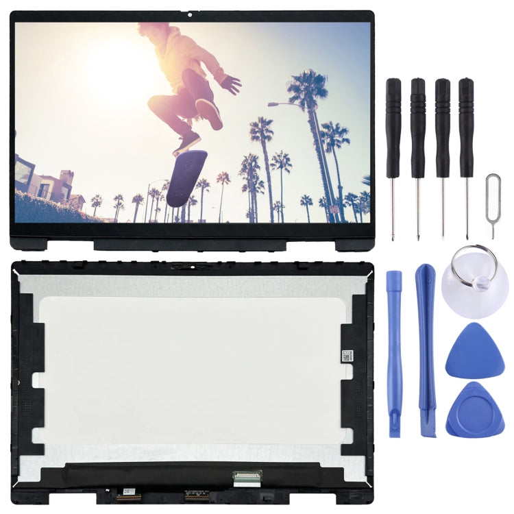 For HP Pavilion x360 14-EK 14-ek0013dx FHD LCD Screen Digitizer Full Assembly with Frame