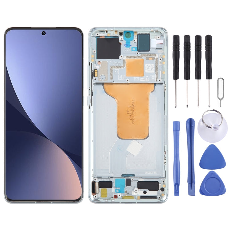 For Xiaomi 12 Original AMOLED Material LCD Screen Digitizer Full Assembly with Frame My Store