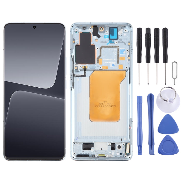 For Xiaomi 13 Pro Original AMOLED Material LCD Screen Digitizer Full Assembly with Frame