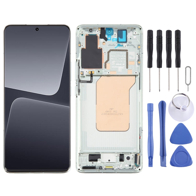 For Xiaomi 13 Pro Original AMOLED Material LCD Screen Digitizer Full Assembly with Frame