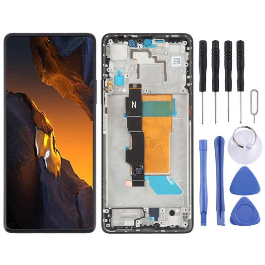 For Xiaomi Poco F5 Original AMOLED Material LCD Screen Digitizer Full Assembly with Frame My Store