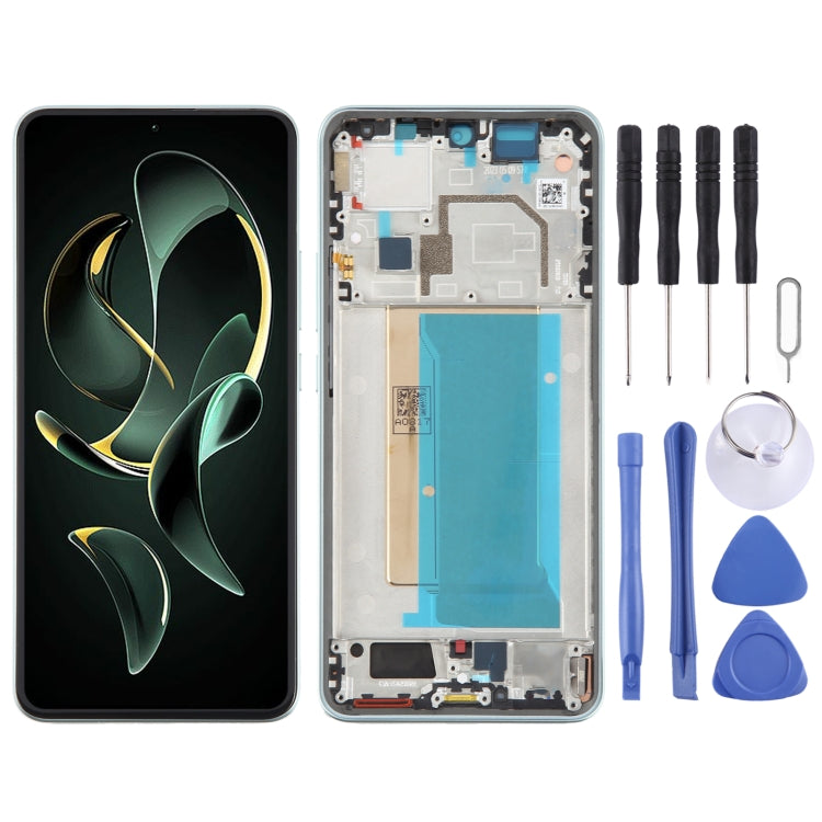 For Xiaomi Redmi K60 Ultra Original AMOLED Material LCD Screen Digitizer Full Assembly with Frame