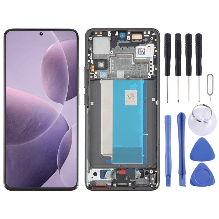 For Xiaomi Redmi K70 Pro Original AMOLED Material LCD Screen Digitizer Full Assembly with Frame