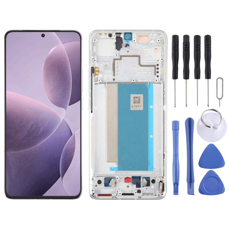 For Xiaomi Redmi K70 Pro Original AMOLED Material LCD Screen Digitizer Full Assembly with Frame