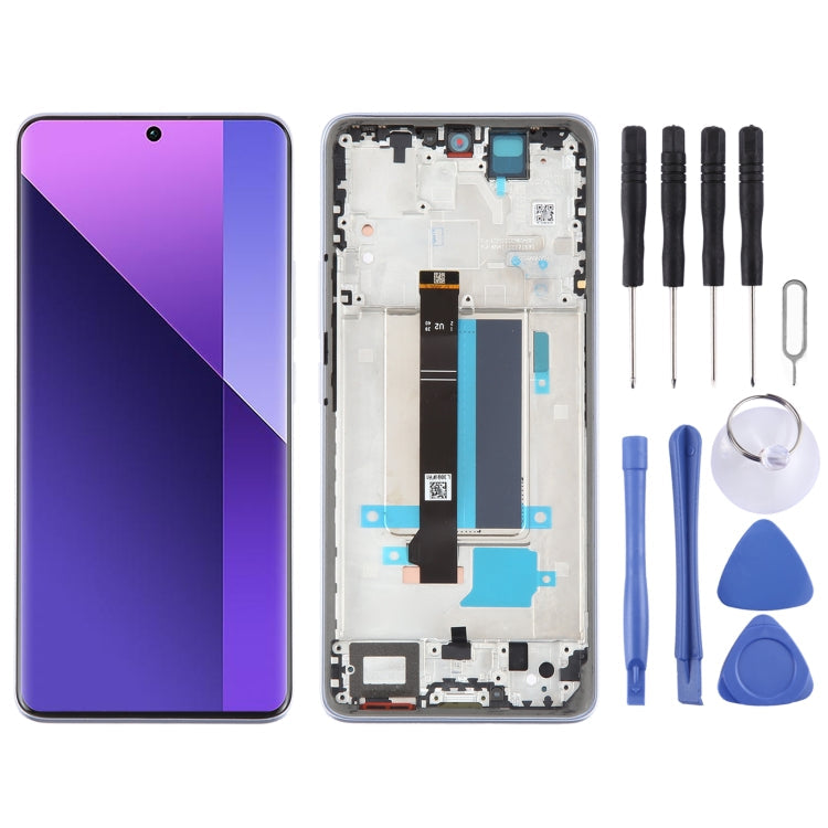 For Xiaomi Redmi Note 13 Pro+ Original AMOLED Material LCD Screen Digitizer Full Assembly with Frame My Store