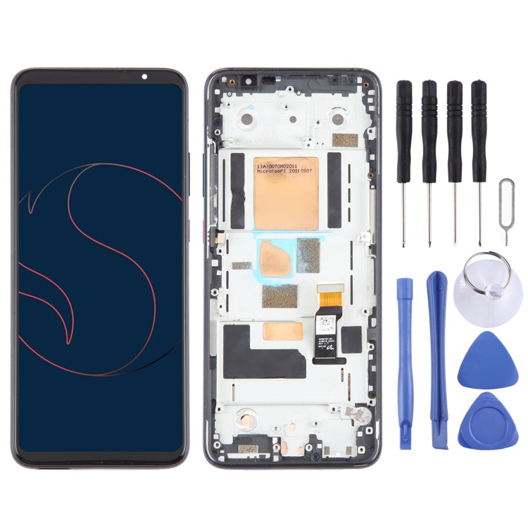 For Asus Smartphone for Snapdragon Insiders ZS675KW AMOLED LCD Screen Digitizer Full Assembly with Frame My Store