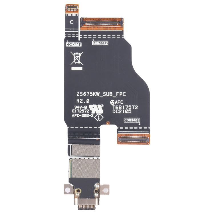 For Asus Smartphone for Snapdragon Insiders ZS675KW Charging Port Flex Cable