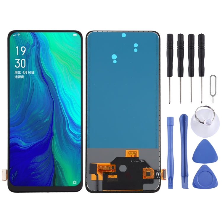 For OPPO Reno 5G TFT Material LCD Screen and Digitizer Full Assembly, No Fingerprint Identification My Store