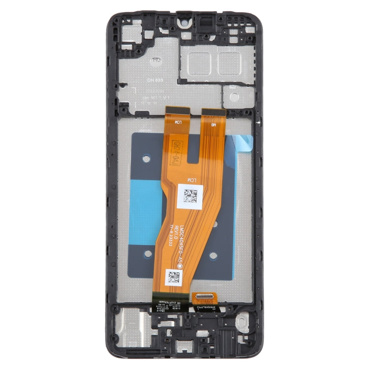 For Samsung Galaxy A05 SM-A055F Original LCD Screen Digitizer Full Assembly with Frame