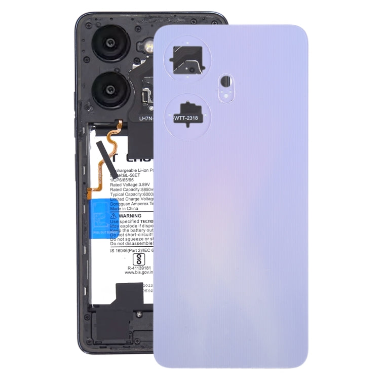 For itel P55+ Original Battery Back Cover My Store