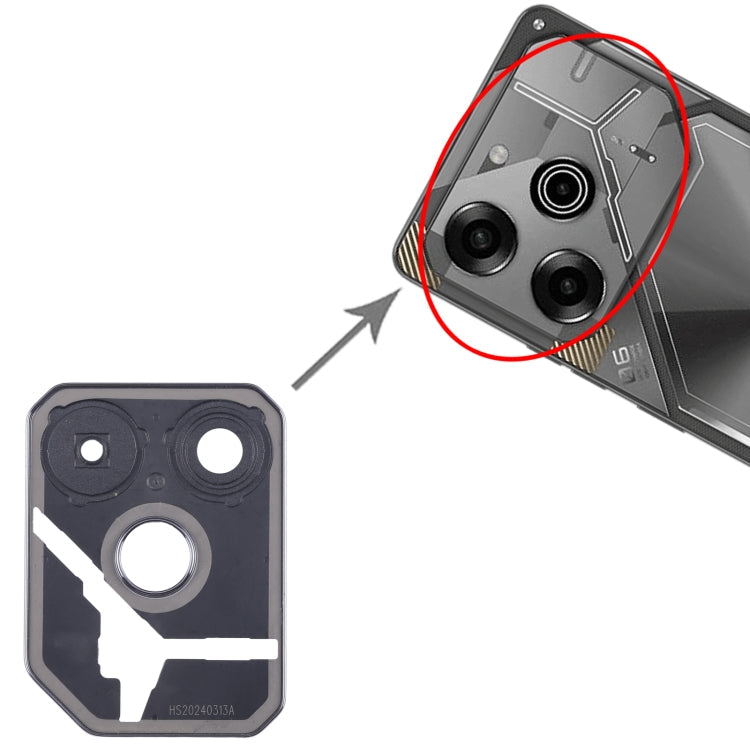 For Tecno Pova 6 Original Rear Camera Frame