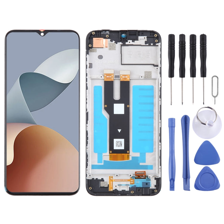 For ZTE Blade V50 Smart 7060 LCD Screen Digitizer Full Assembly with Frame My Store