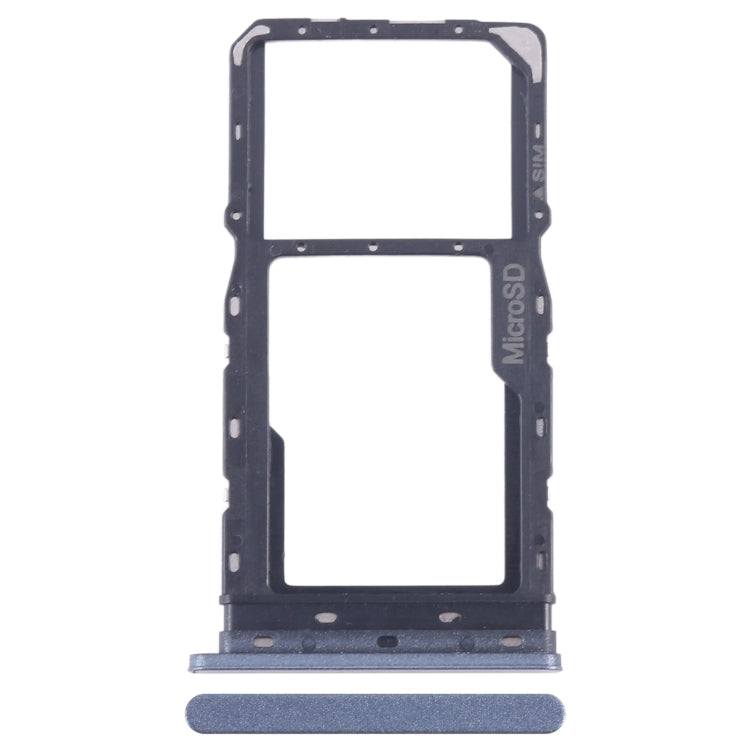 For T-Mobile Revvl 6 SIM Card Tray + Micro SD Card Tray