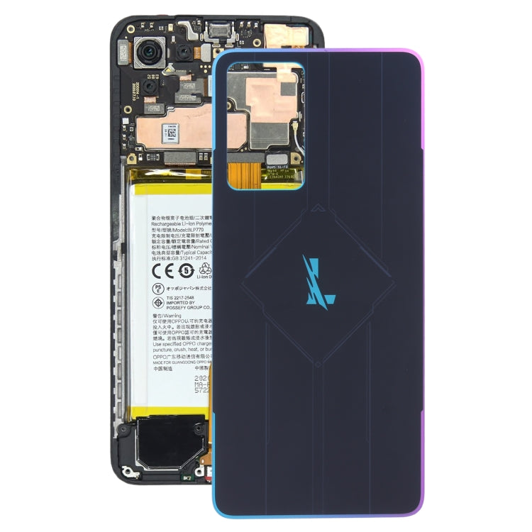 For OPPO Reno7 Pro 5G Original Glass Battery Back Cover My Store