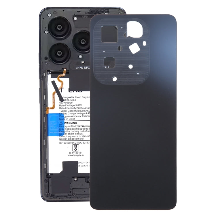 For Infinix Hot 40 Pro X6837 Original Battery Back Cover My Store