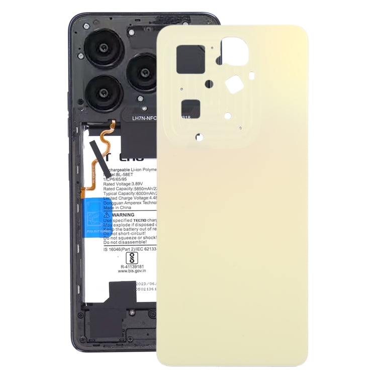 For Infinix Hot 40 Pro X6837 Original Battery Back Cover My Store