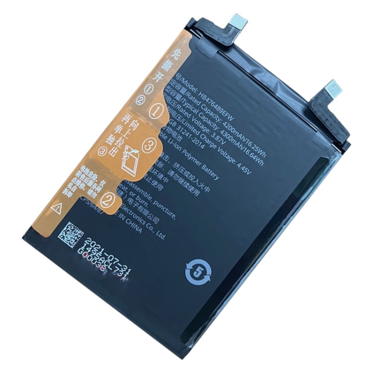 4200mAh Battery Replacement For Honor 50 / 60 SE / Nova 9 / NAM-AL00 NTH-AL00 GIA-AN00 HB476489EFW My Store