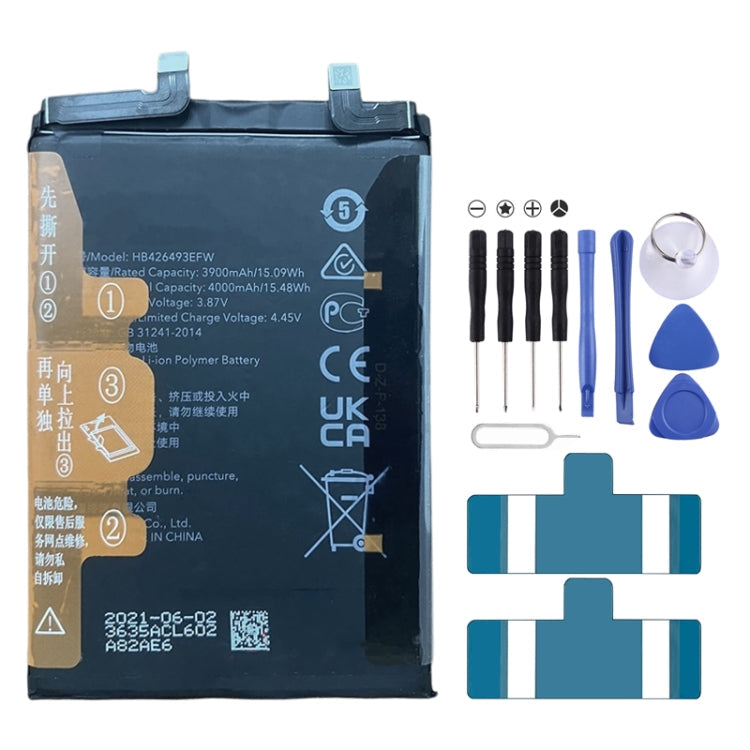 4000mAh Battery Replacement For Honor 50 se JLH-AN00 / Huawei Nova 9 SE FIO-BD00 / Nova 10 NCO-AL00 HB426493EFW My Store