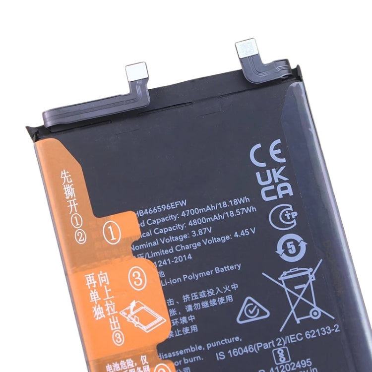 4800mAh Battery Replacement For Honor X30 ANY-AN00 / Magic 4 Lite 5G HB466596EFW My Store