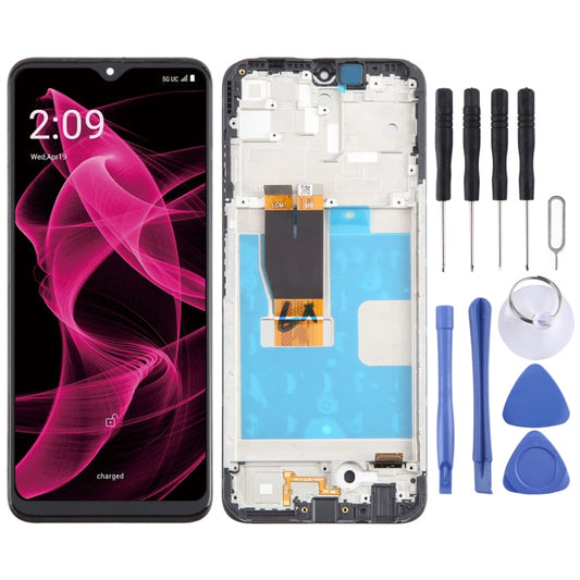 For T-Mobile REVVL 6X Pro 5G LCD Screen Digitizer Full Assembly with Frame My Store