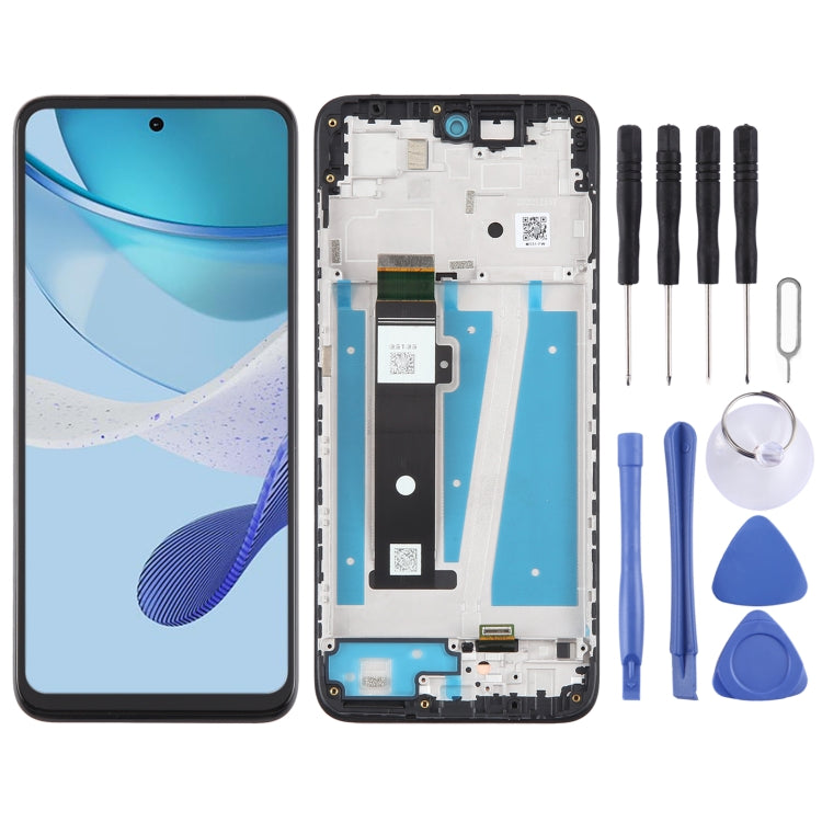 For Motorola Moto G 2023 Original LCD Screen Digitizer Full Assembly with Frame