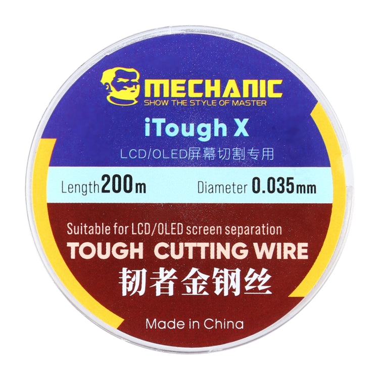 MECHANIC iTough X 200M 0.035MM LCD OLED Screen Cutting Wire My Store