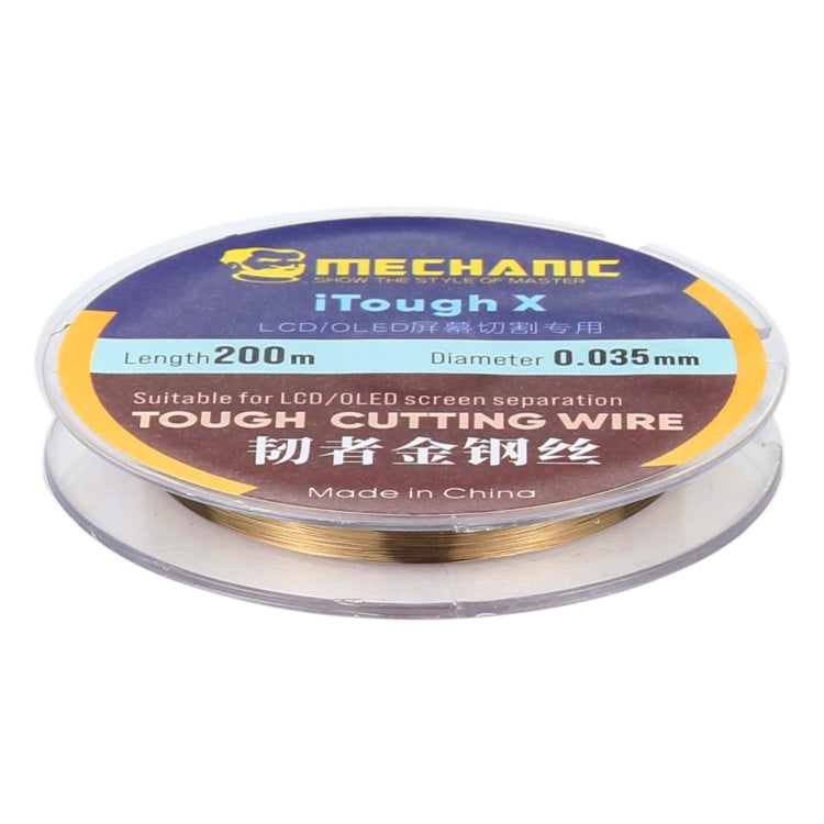 MECHANIC iTough X 200M 0.035MM LCD OLED Screen Cutting Wire My Store