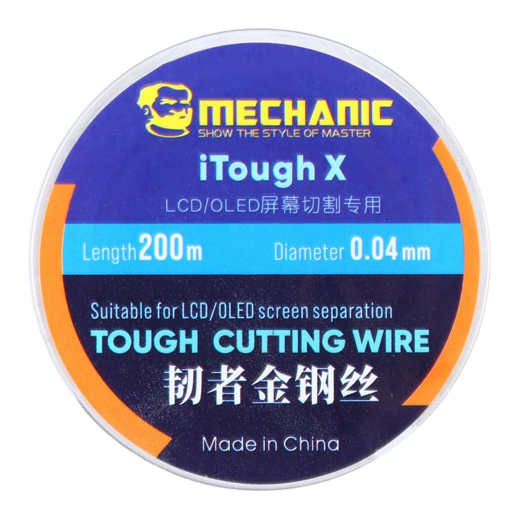 Mechanic iTough X 200M 0.04MM LCD OLED Screen Cutting Wire My Store