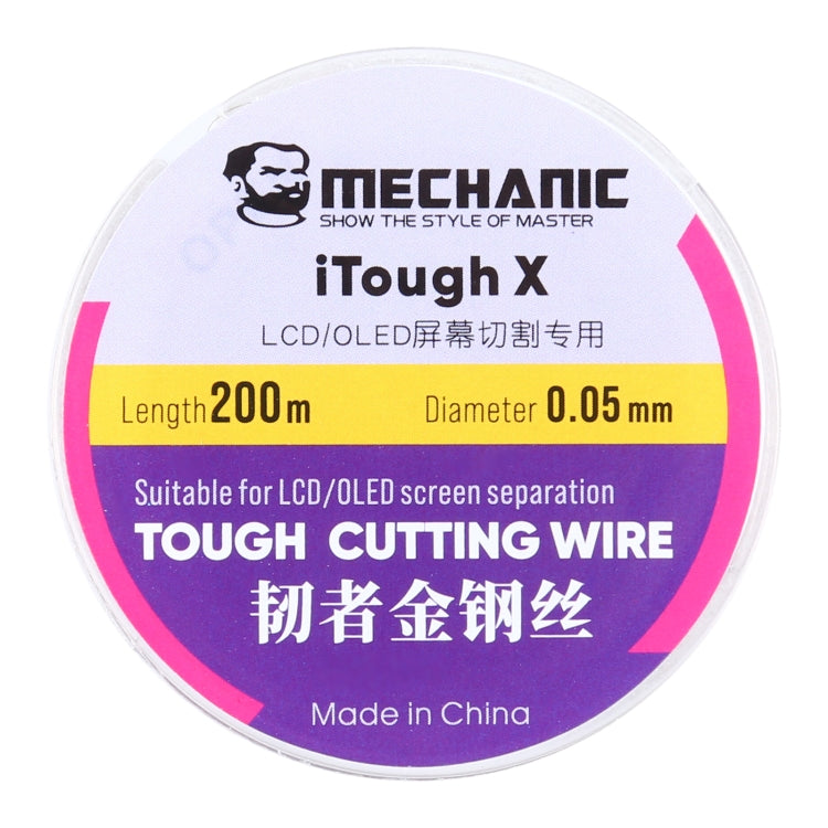 MECHANIC iTough X 200M 0.05MM LCD OLED Screen Cutting Wire My Store