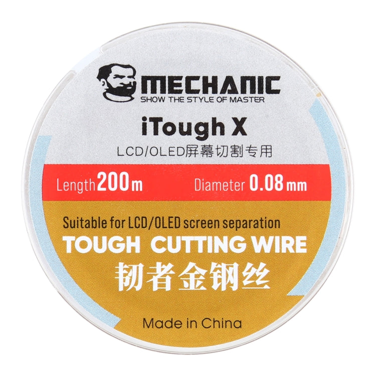 MECHANIC iTough X 200M 0.08MM LCD OLED Screen Cutting Wire My Store