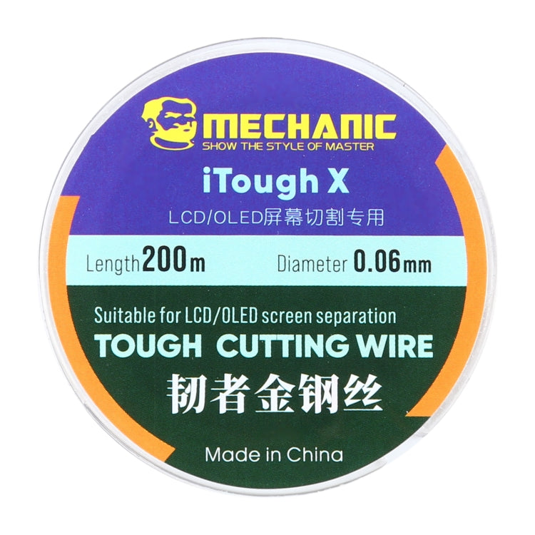 MECHANIC iTough X 200M 0.06MM LCD OLED Screen Cutting Wire My Store