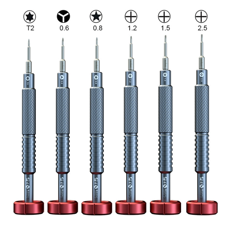 MECHANIC&XILI META Y 6 in 1 Alloy Magnetic Screwdriver Set for Mobile Phone Repair My Store