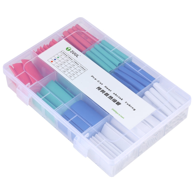 2UUL 200pcs/set PRE-CUT Heat Shrink Tubing-Reluova