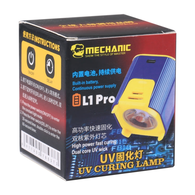 MECHANIC  L1 Pro Intelligent Double Lamp Beads UV Curing Light My Store