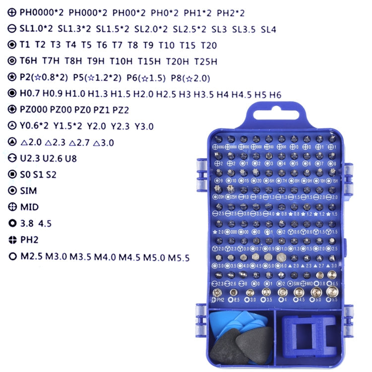 115 in 1 Screwdriver Repair Tools Kit