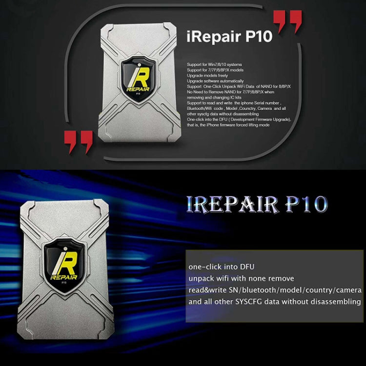 iRepair BOX P10 iD Box NAND Programmer No Disassembly Required Hard Disk