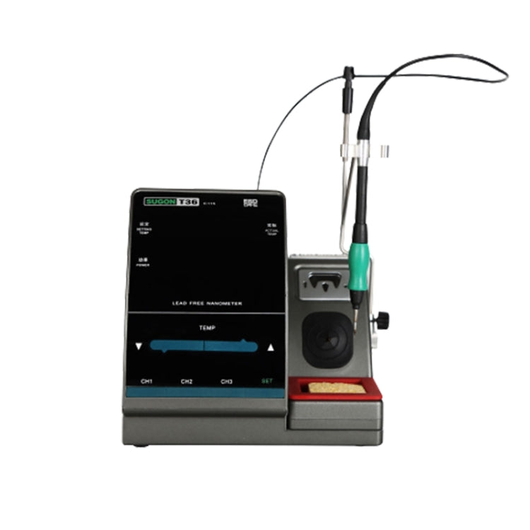 SUGON T36 220V 120W Nano Electric Soldering Station with Handle, EU Plug