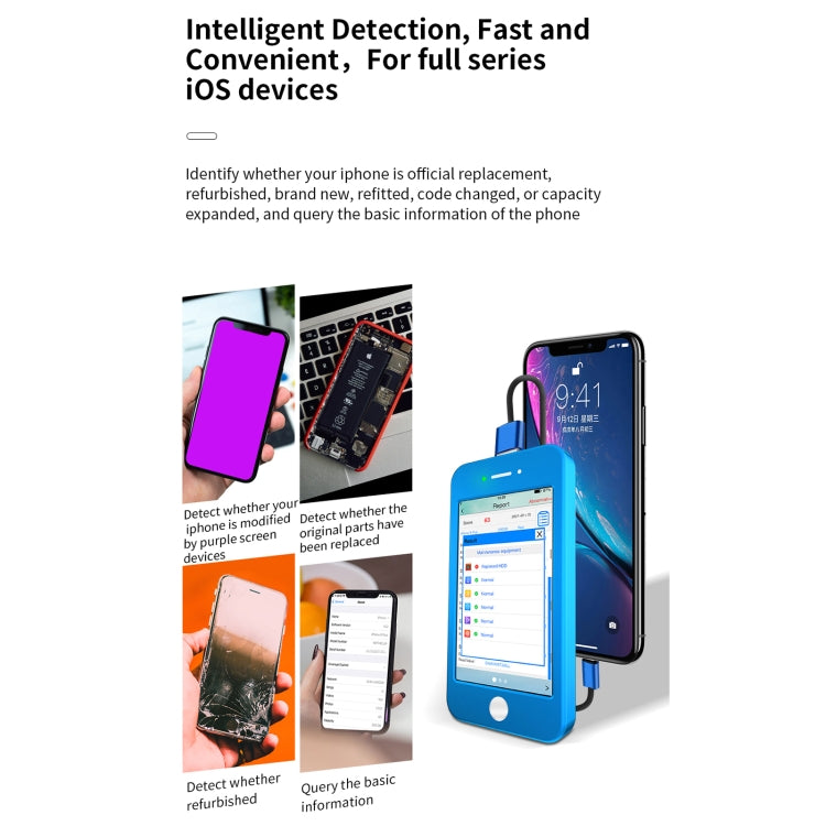 JCID Intelligent Handheld iDetector For Full Series iOS Devices