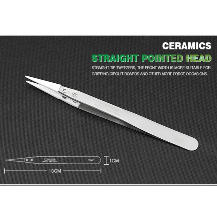 BAKU BA-I7-72MZ Stainless Steel Straight Tweezers My Store