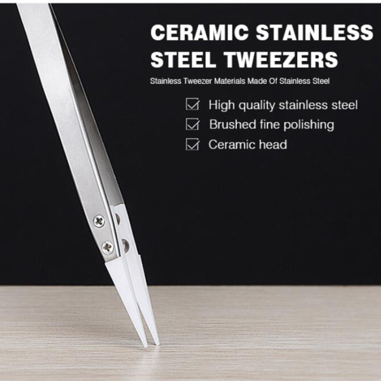 BAKU BA-I7-72MZ Stainless Steel Straight Tweezers My Store