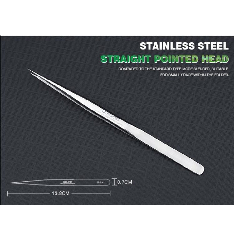 BAKU BA-i6-SS-sa Stainless Steel Straight Tweezers My Store