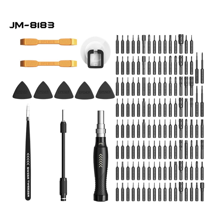 JAKEMY JM-8183 145 in 1 Manual Multi-purpose Tool Screwdriver Set