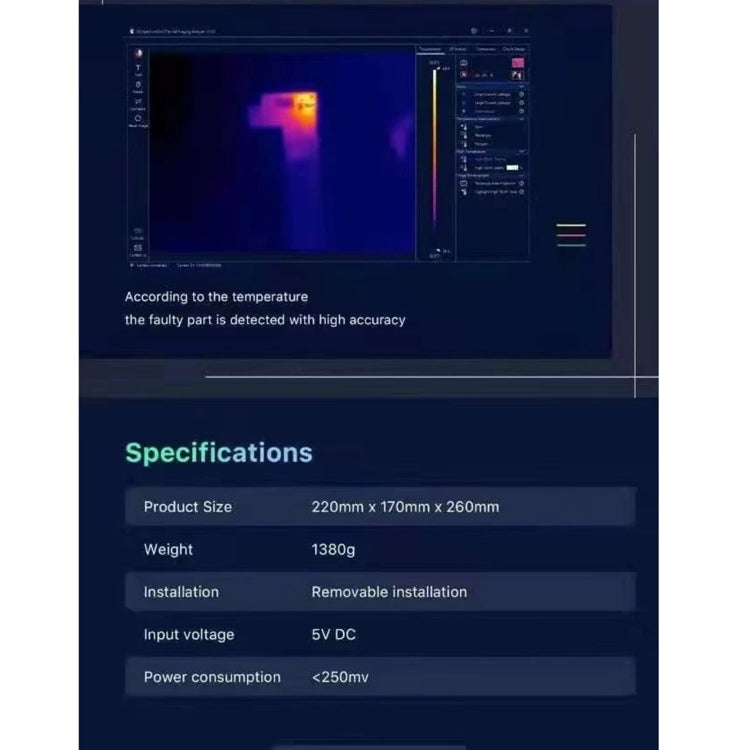 Qianli 3D Infrared Thermal Imaging Camera Motherboard PCB Fault Detection