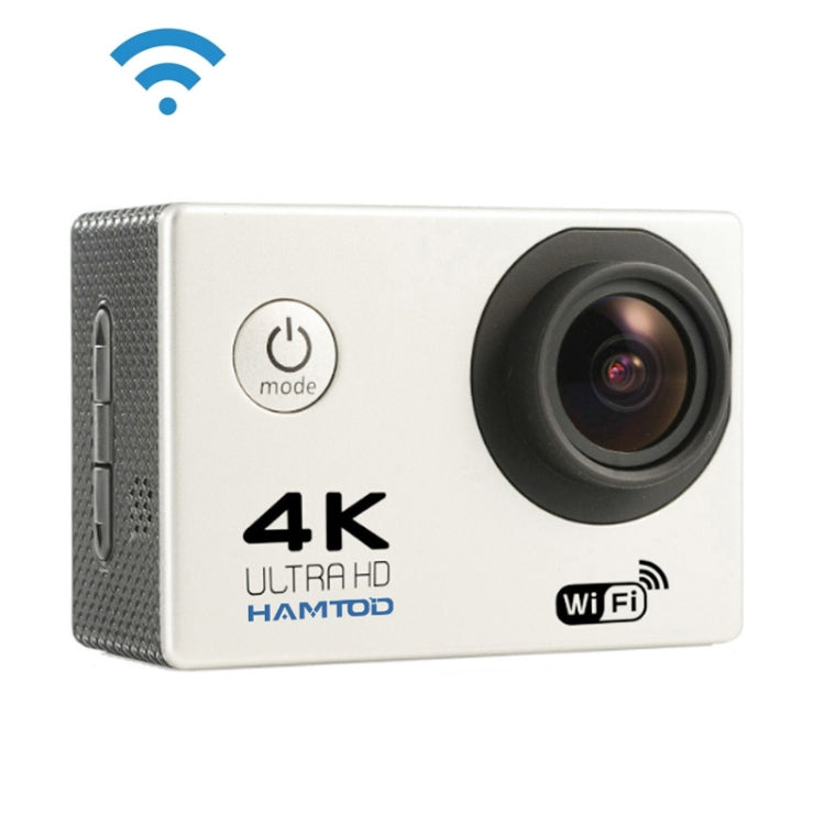 HAMTOD H9A HD 4K WiFi Sport Camera with Waterproof Case, Generalplus 4247, 2.0 inch LCD Screen, 120 Degree Wide Angle Lens