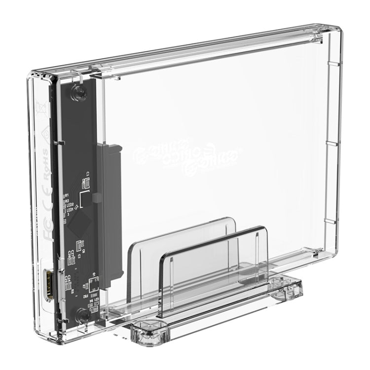 Transparent Series 2.5 inch 10Gbps Hard Drive Enclosure with Stand My Store