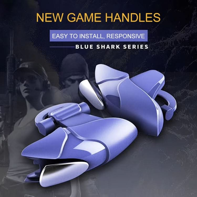 Blue Shark Shark Eat Chicken Game Auxiliary Handle